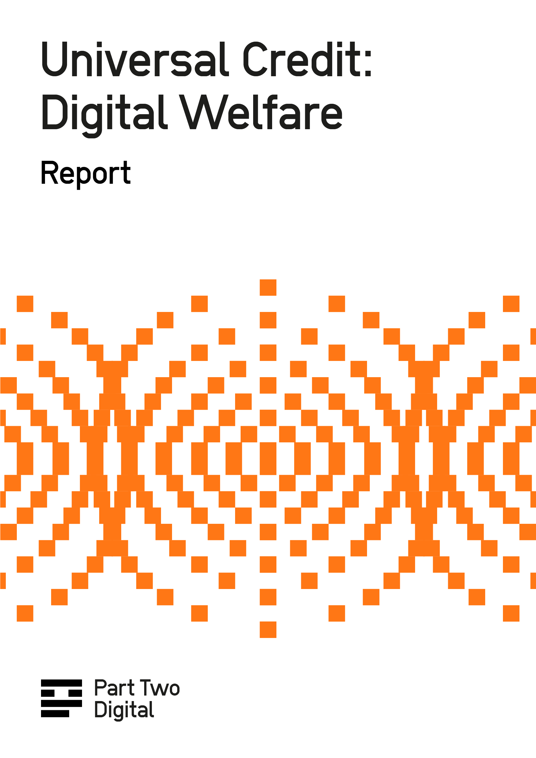 Cover of publication with orange pixel pattern of overlapping circles